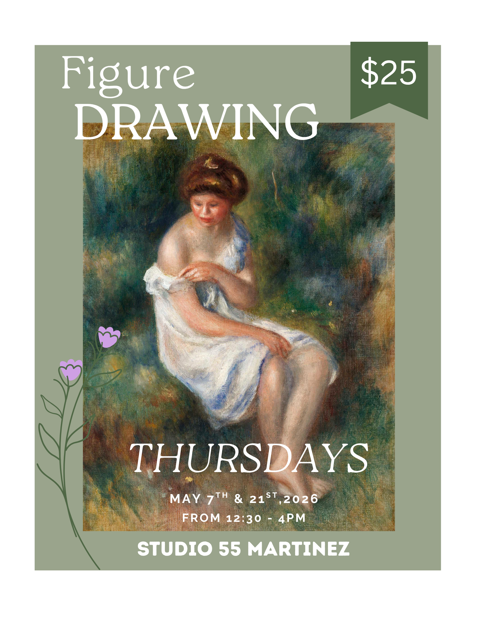 Figure Drawing Alternating Thursdays