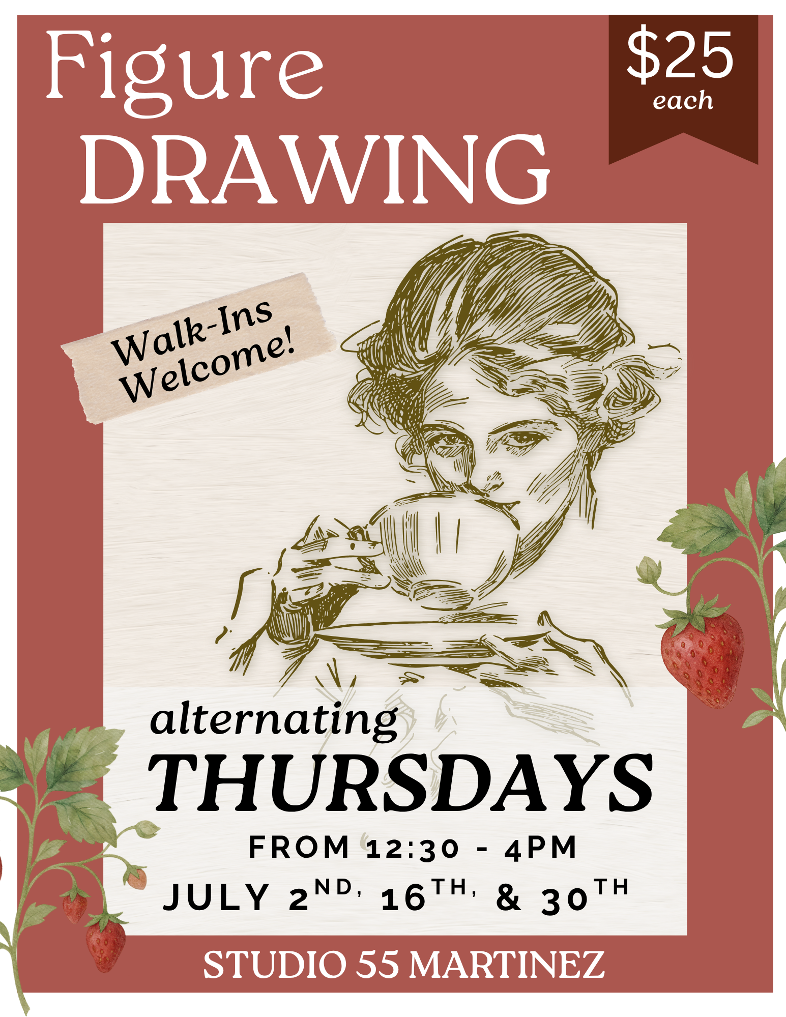 Figure Drawing Alternating Thursdays