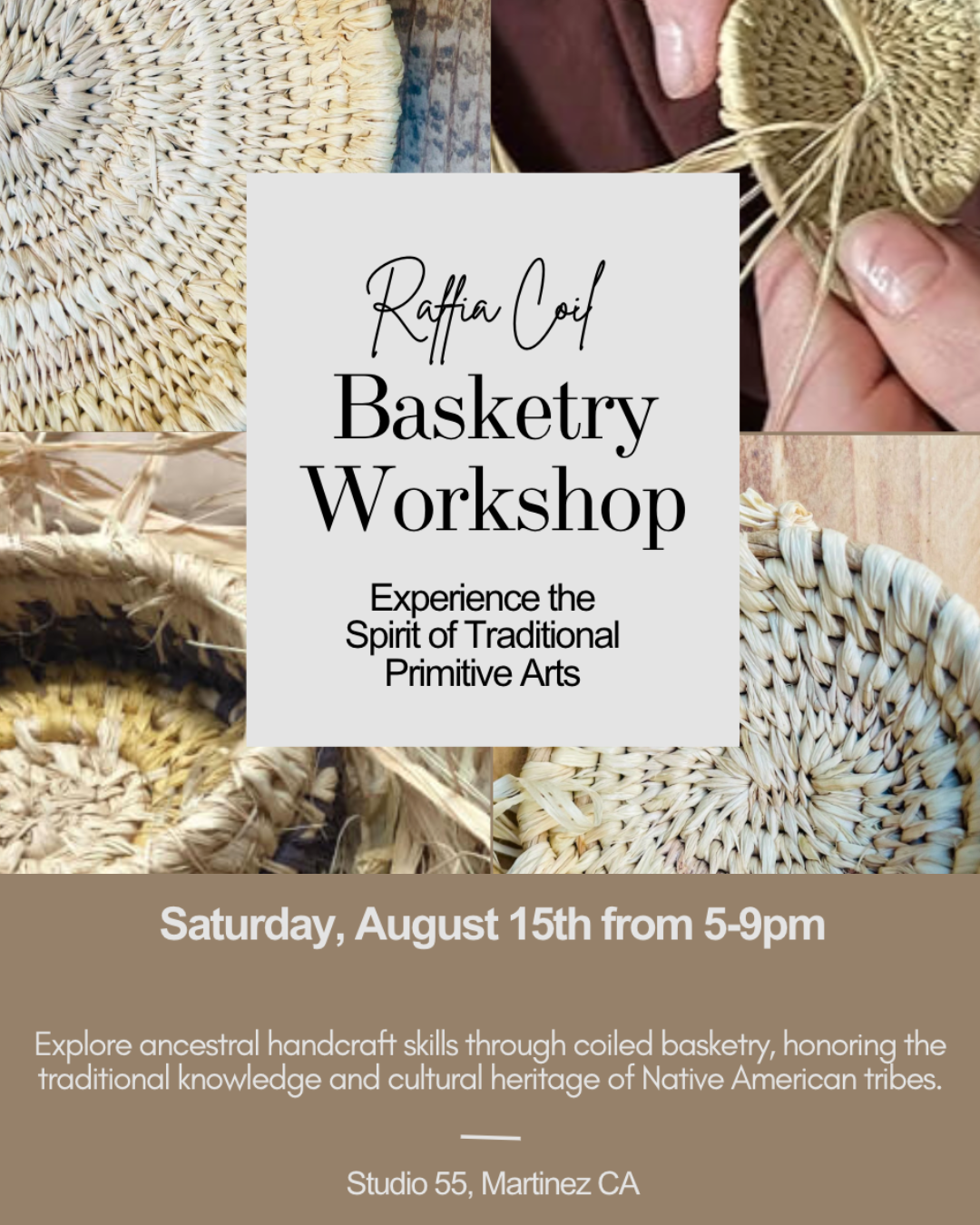 Basketry Workshop with Tracy Randolph 