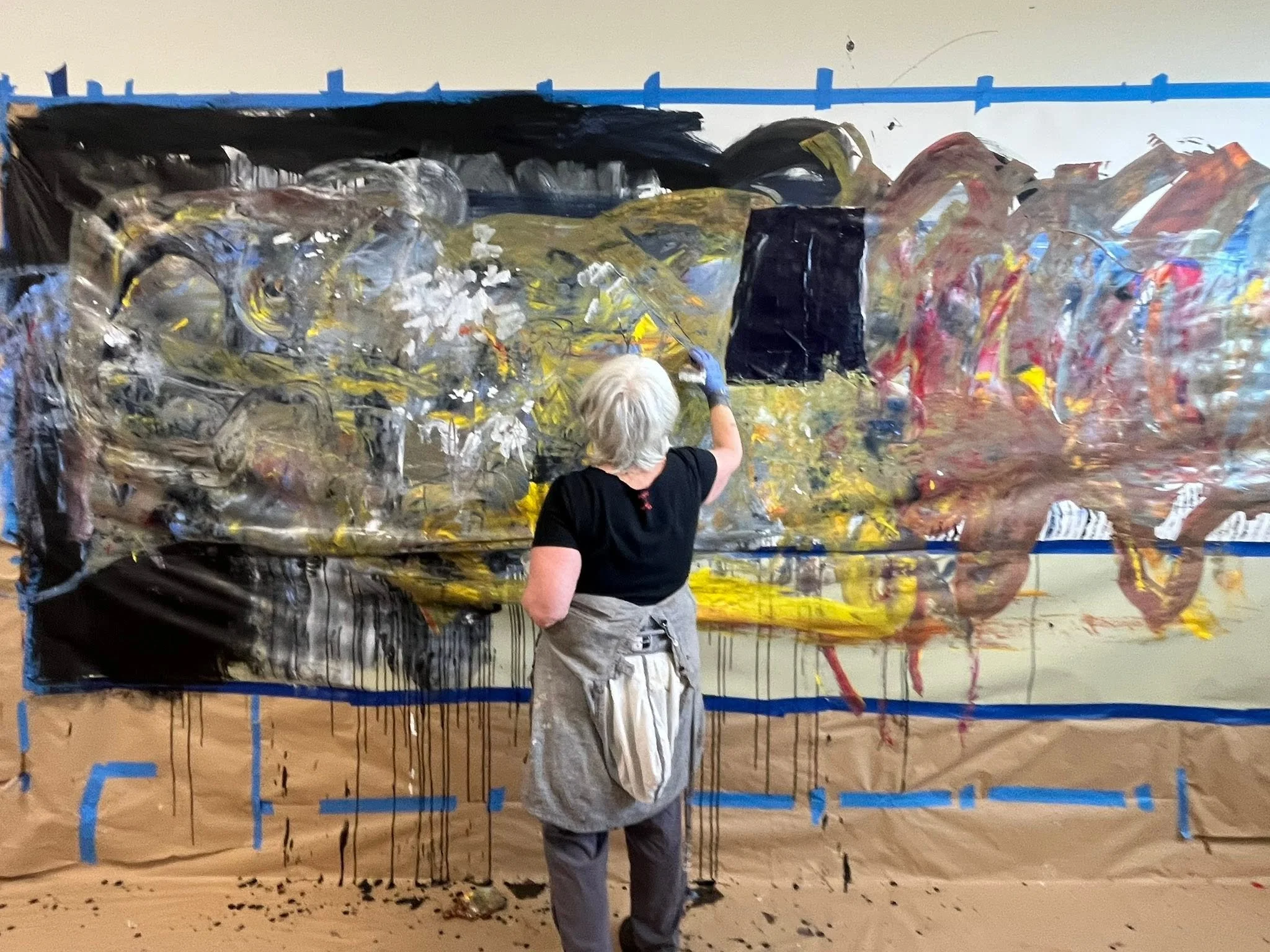 Push / PRACTICE! Mixed Media Workshop with Carl Heyward and Akiko Suzuki