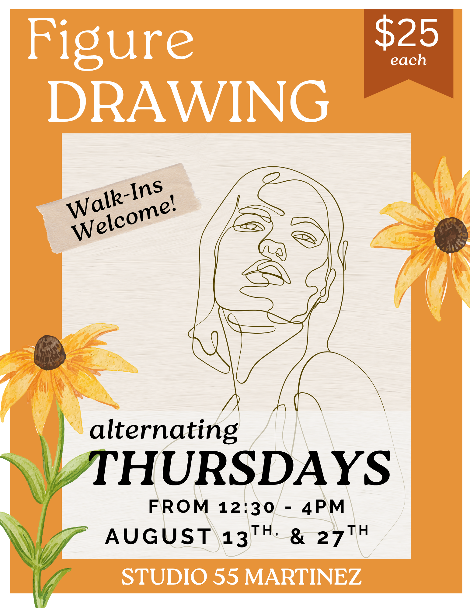 Figure Drawing Alternating Thursdays