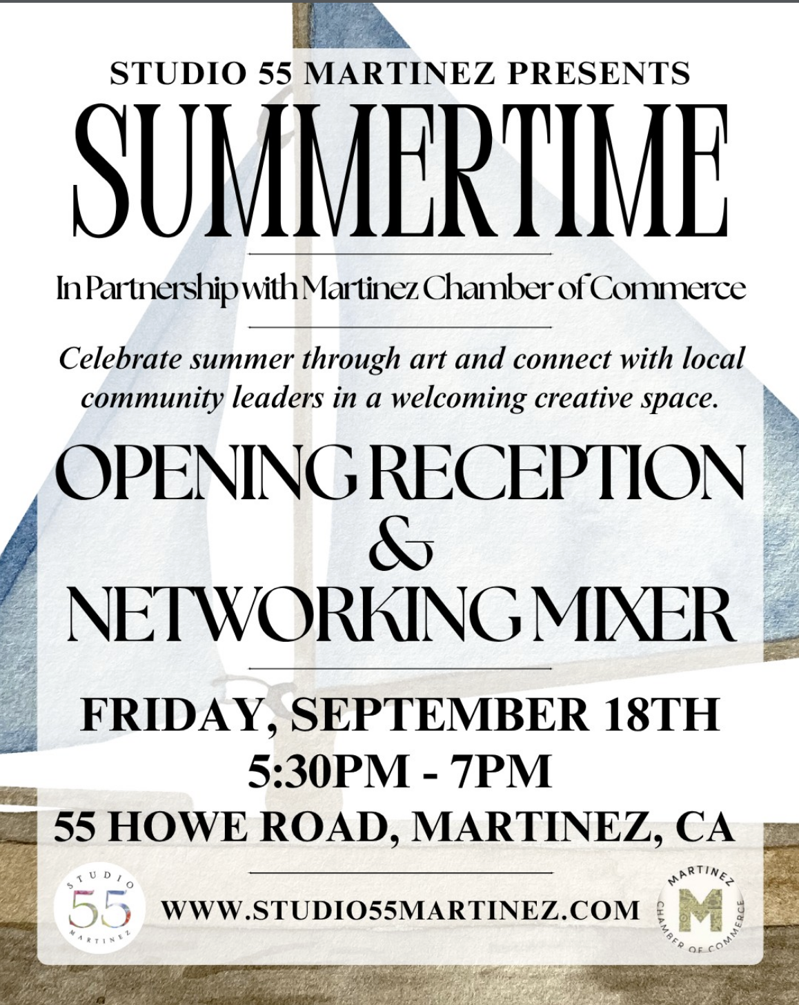Summertime Opening Reception & Chamber Networking Mixer