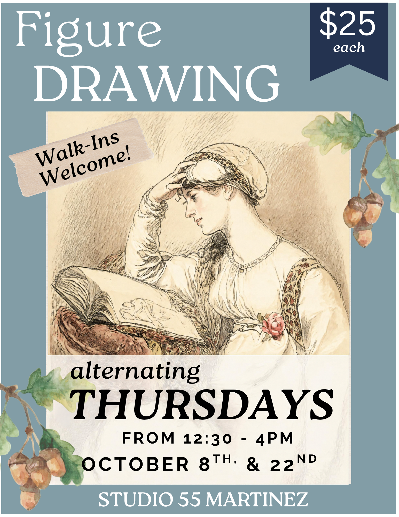 Figure Drawing Alternating Thursdays