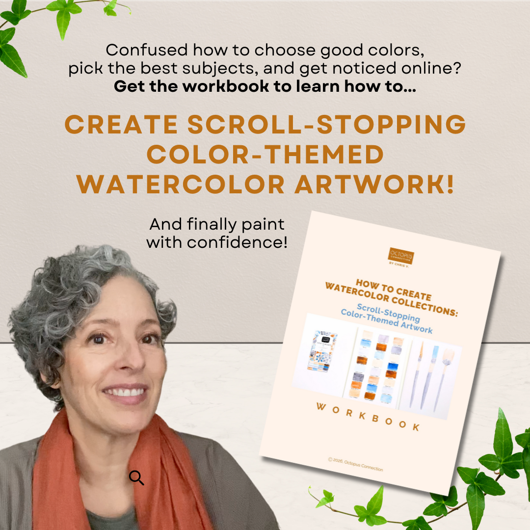 How to Create Watercolor Collections Workbook