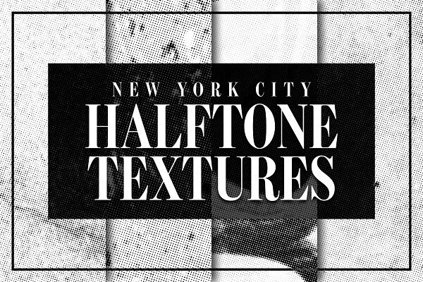 NYC Halftone Textures