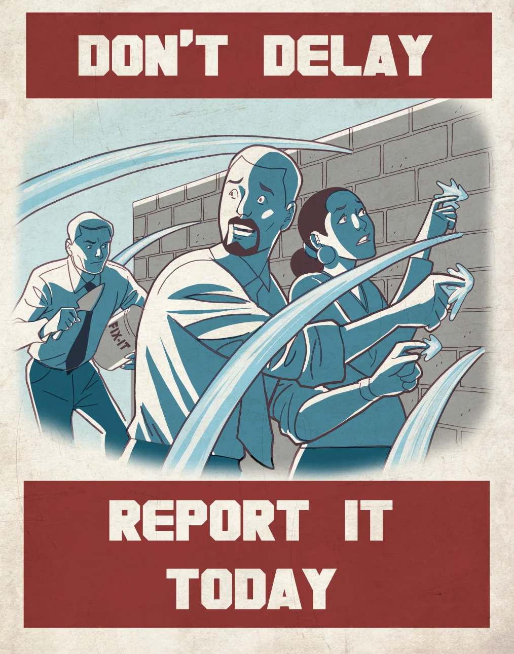 Northrup-Grumman: In-house safety campaign poster