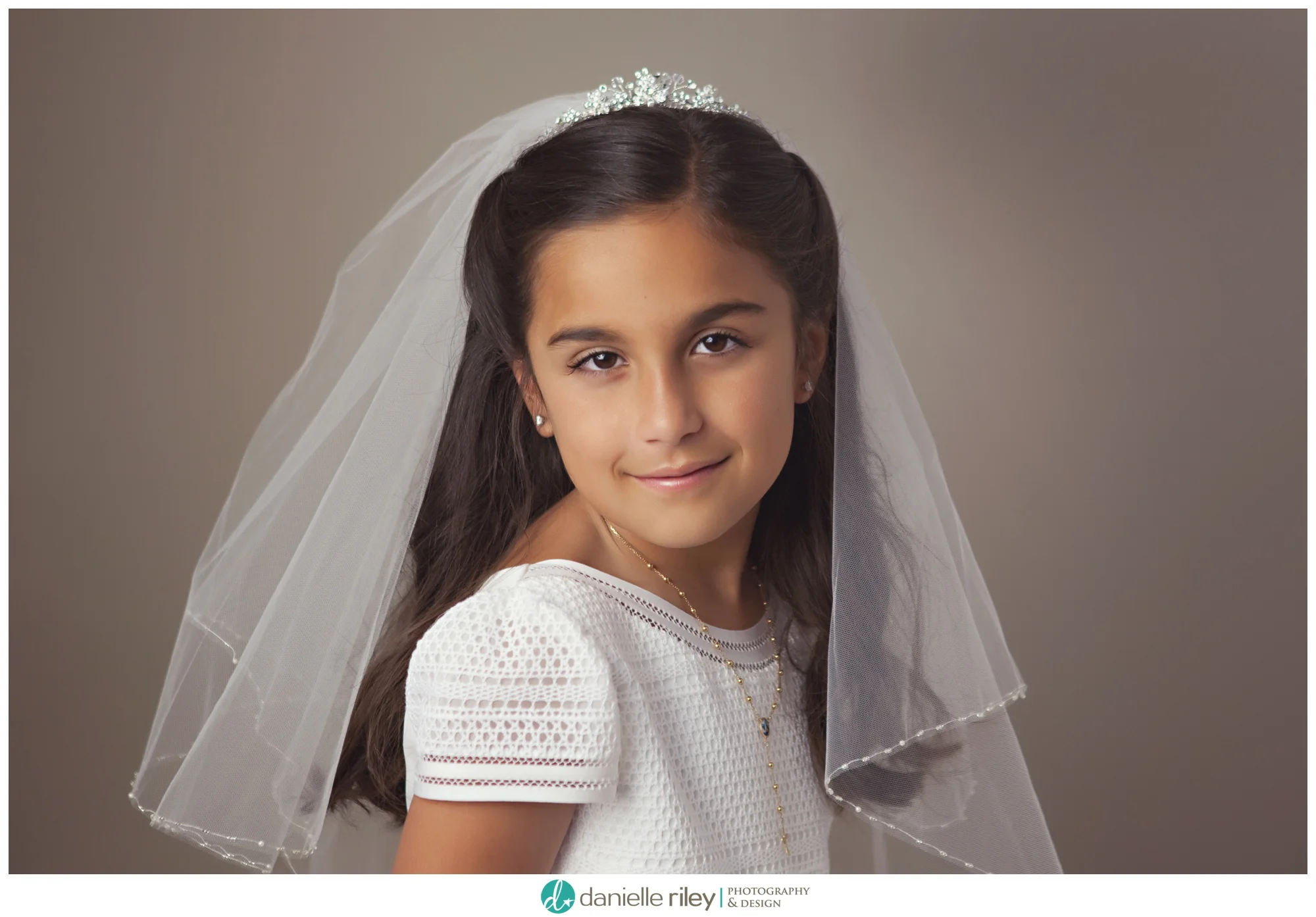 Timeless First Communion Portrait