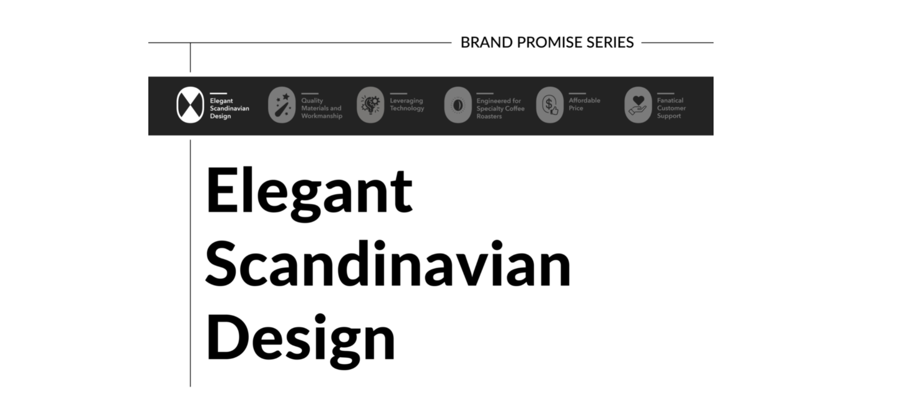 Brand Promise: Elegant Scandinavian Design, SŌVDA
