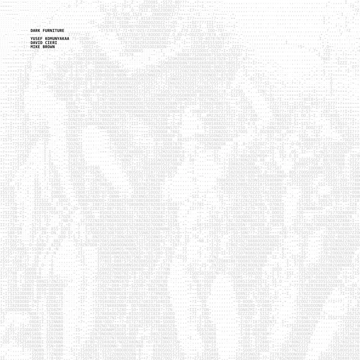 Yusef Komunyakaa David Cieri Mike Brown Ropeadope