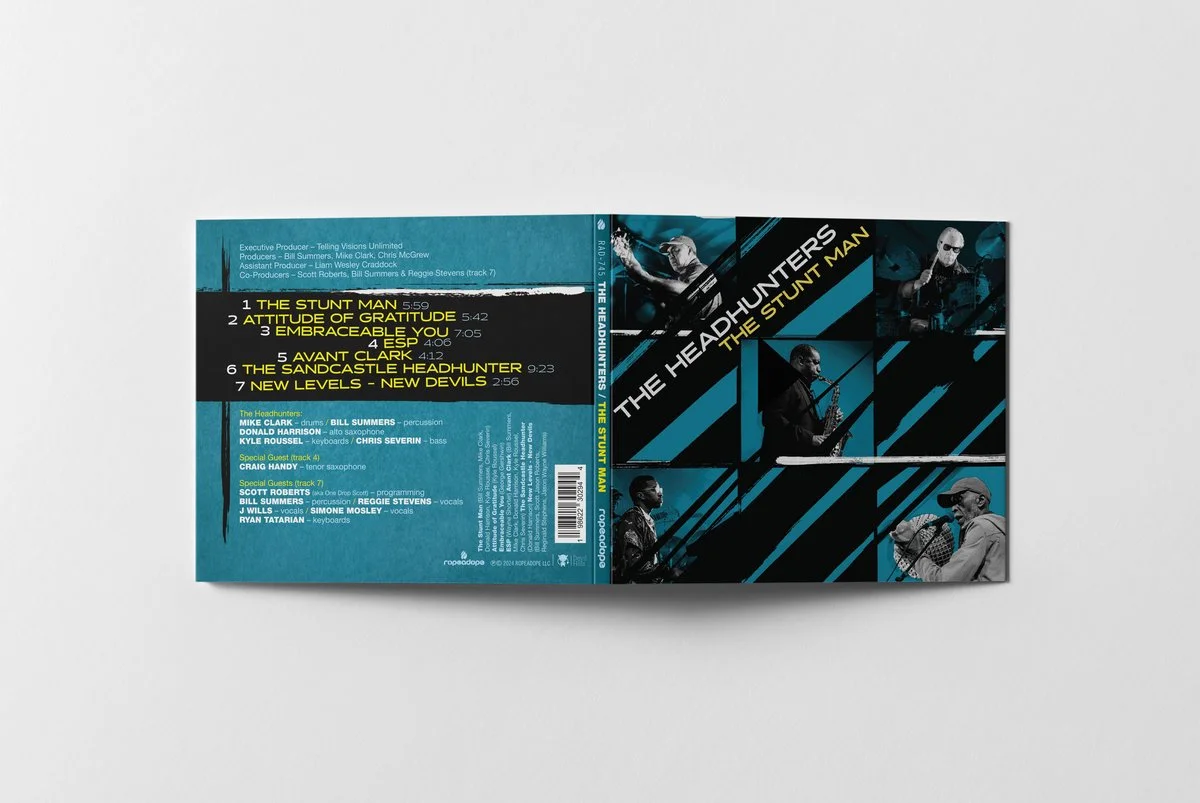 The Headhunters - The Stunt Man | CD — ropeadope