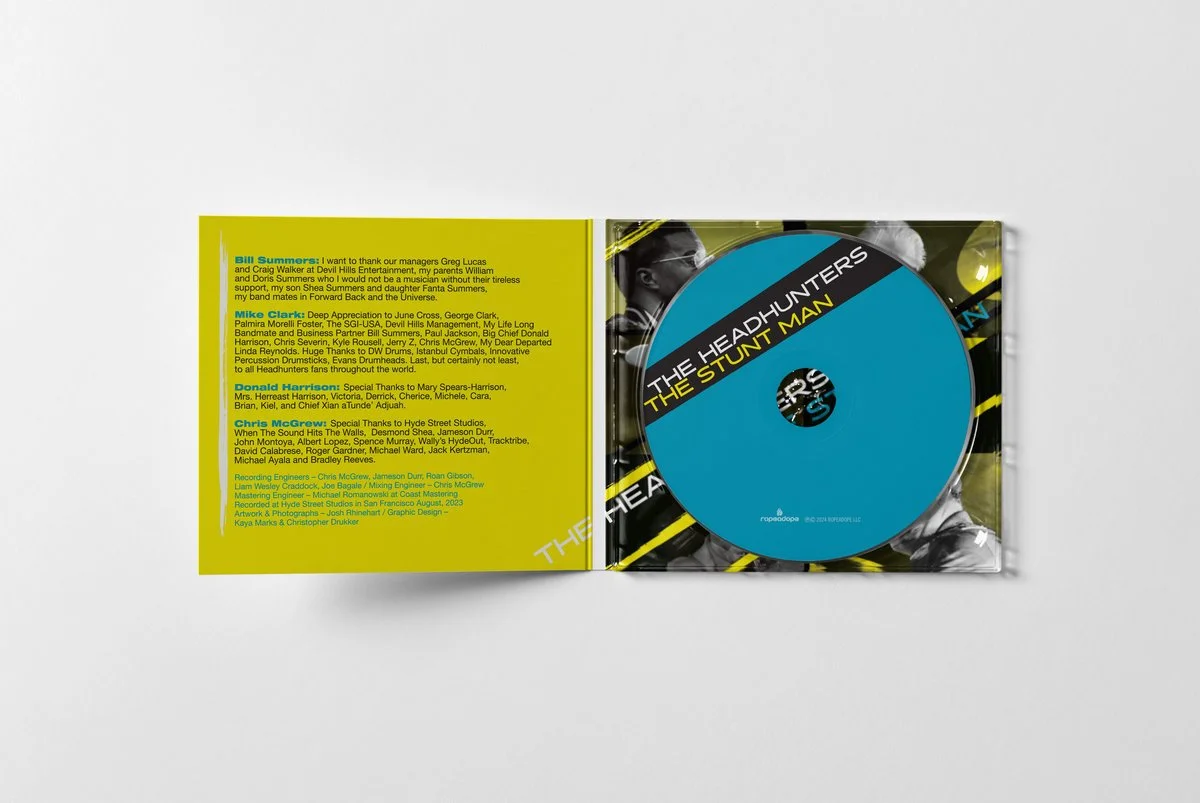 The Headhunters - The Stunt Man | CD — ropeadope