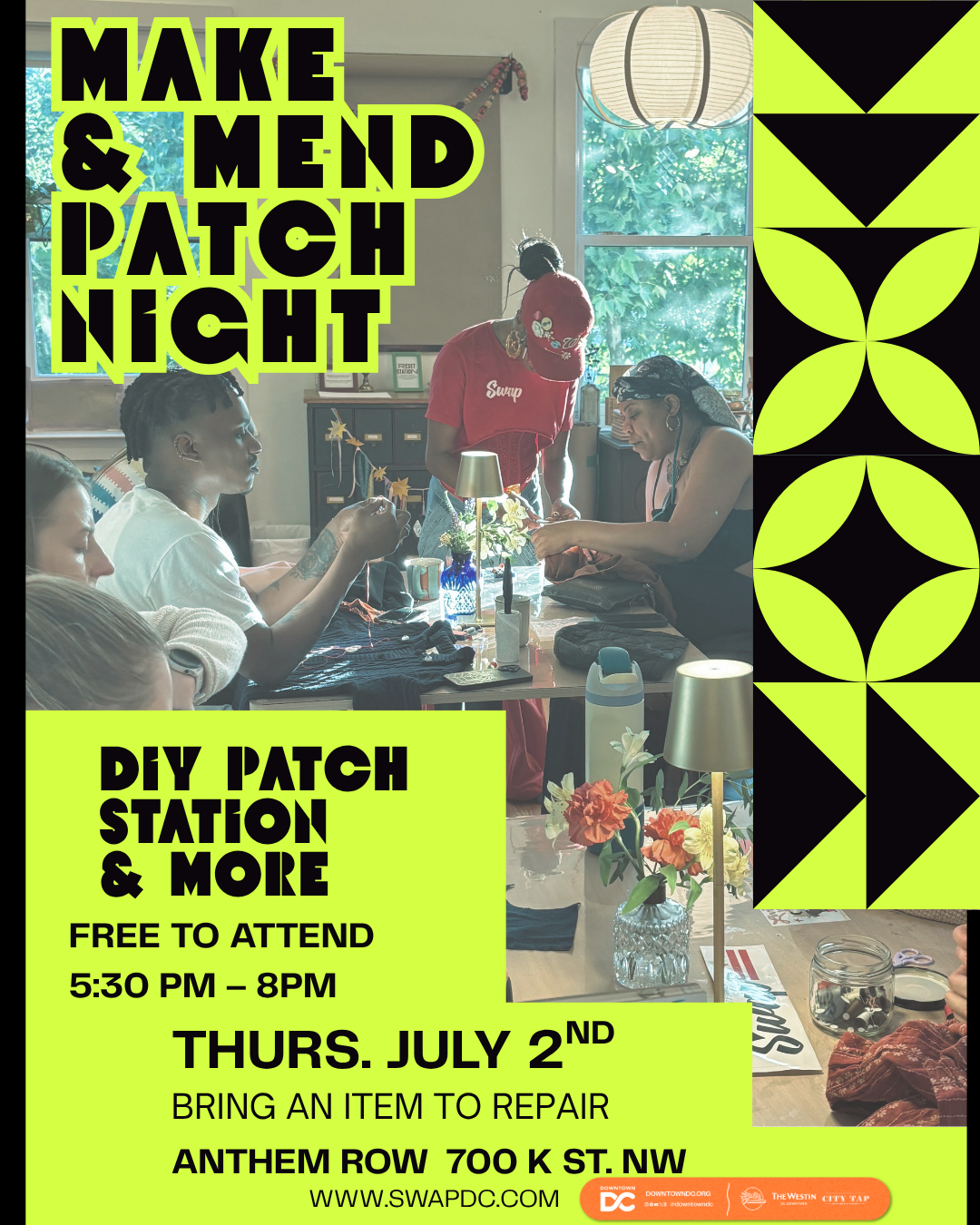 Make &amp; Mend Patch Night