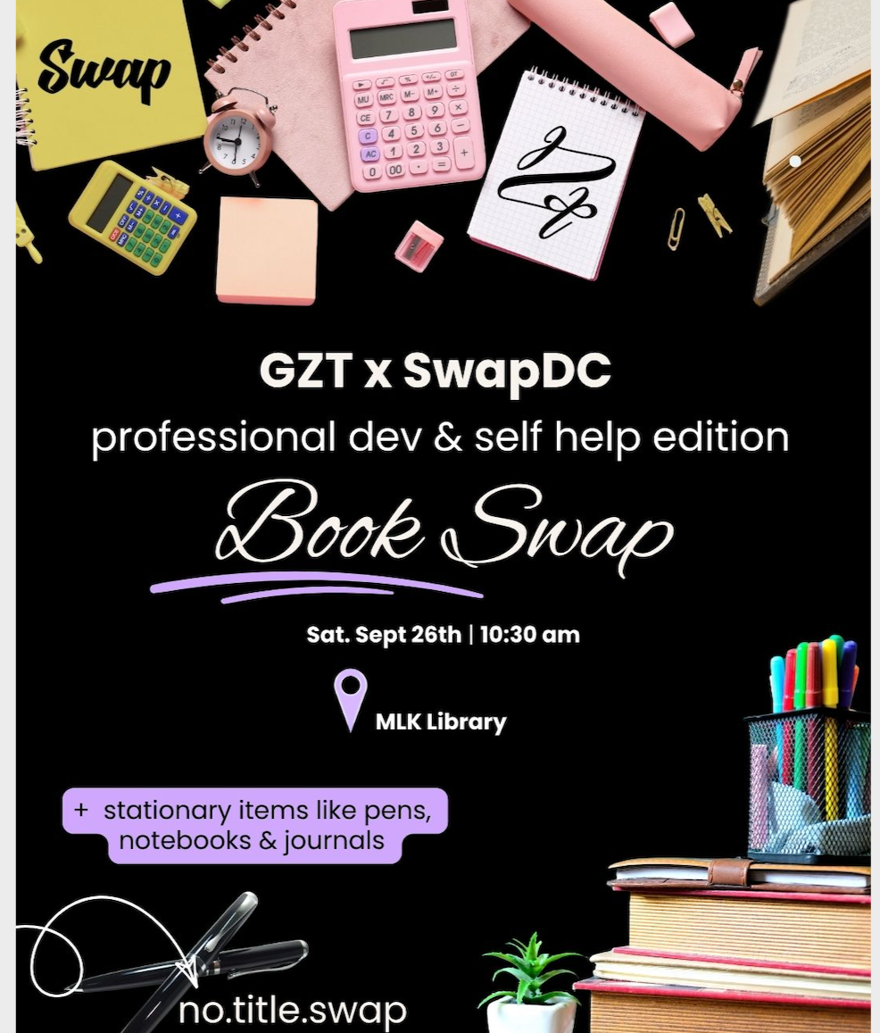 Book Swap in collaboration with GZT