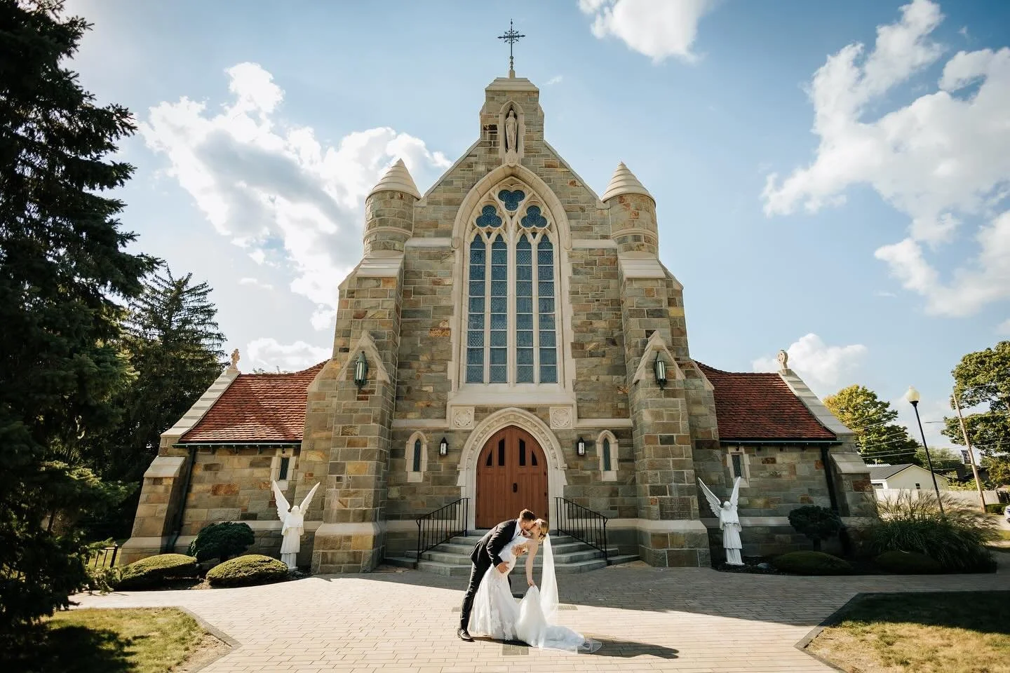 The newest Mr. & Mrs. Schooley!! Such a perfect day celebrating with these two!! The absolute best way to kick off a month full of weddings for HES!! So many more pics to come!! 🍾✨🤍