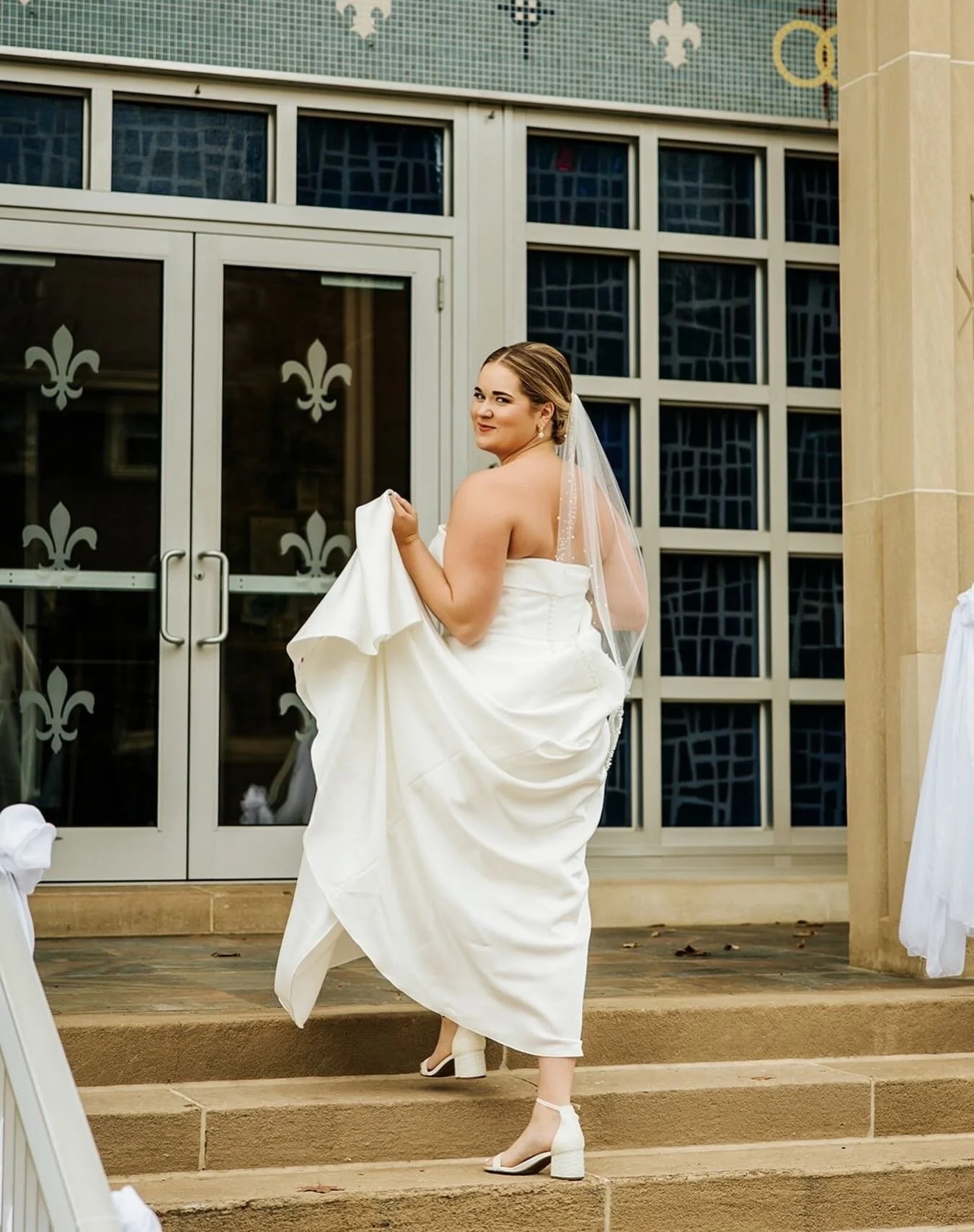 This absolute beauty on her wedding day 🤍✨