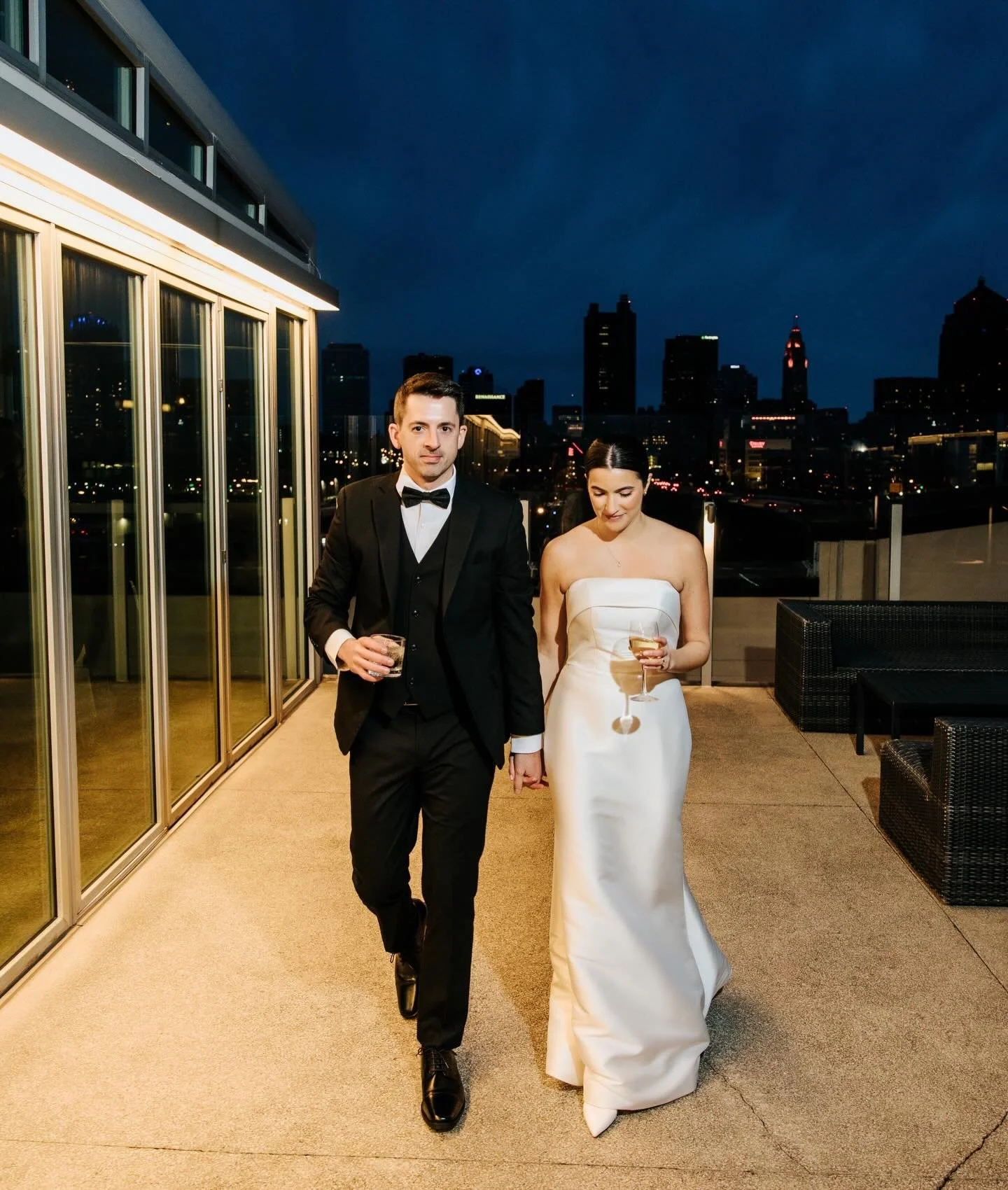 About to walk into your wedding reception with your brand new wife like&hellip; 🤩 

There&rsquo;s just something about this one I really loved. 

Venue: @north4thcorridor 
Photo: @haleyelizabethstudios 
Coordination: @katielo.design @lavenderhazewed