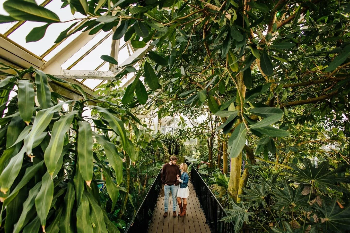 A date at the conservatory 🌿