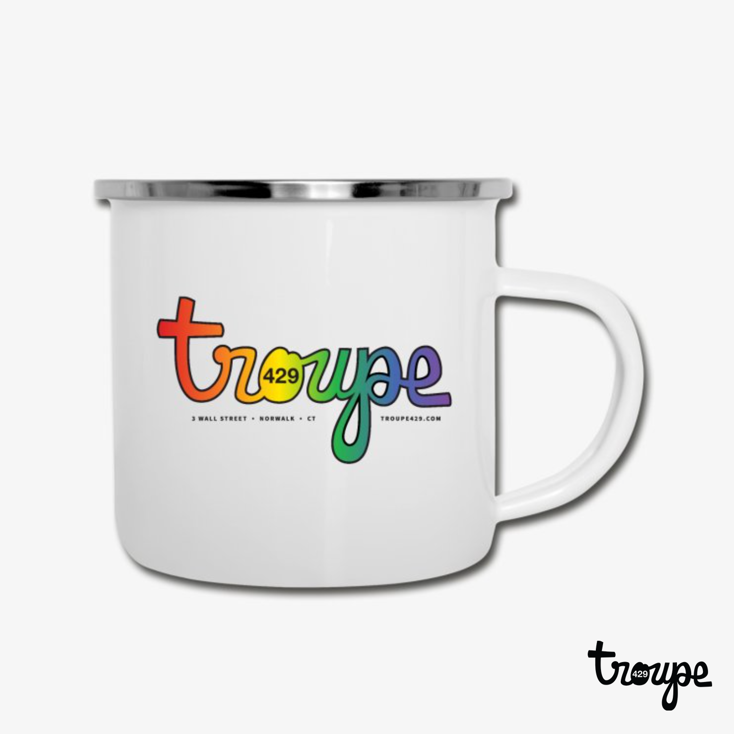 Troupe429 "Rainbow Logo"