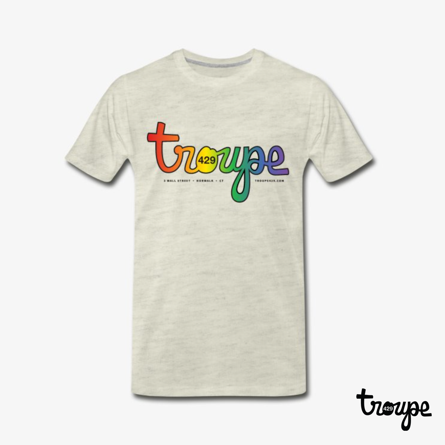 Troupe429 "Rainbow Logo"