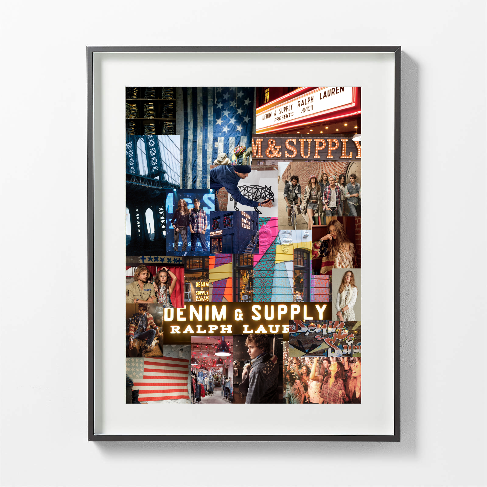 brand encapsulation: Denim & Supply. designed for Ralph Lauren Library
