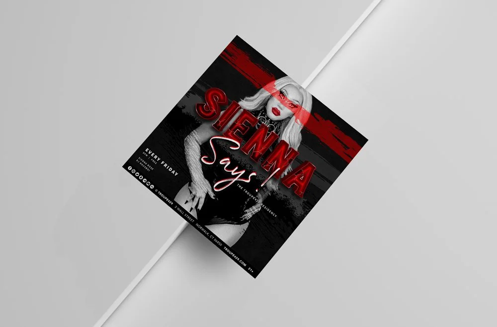 flyer direction from the britney spears vegas residency: domination