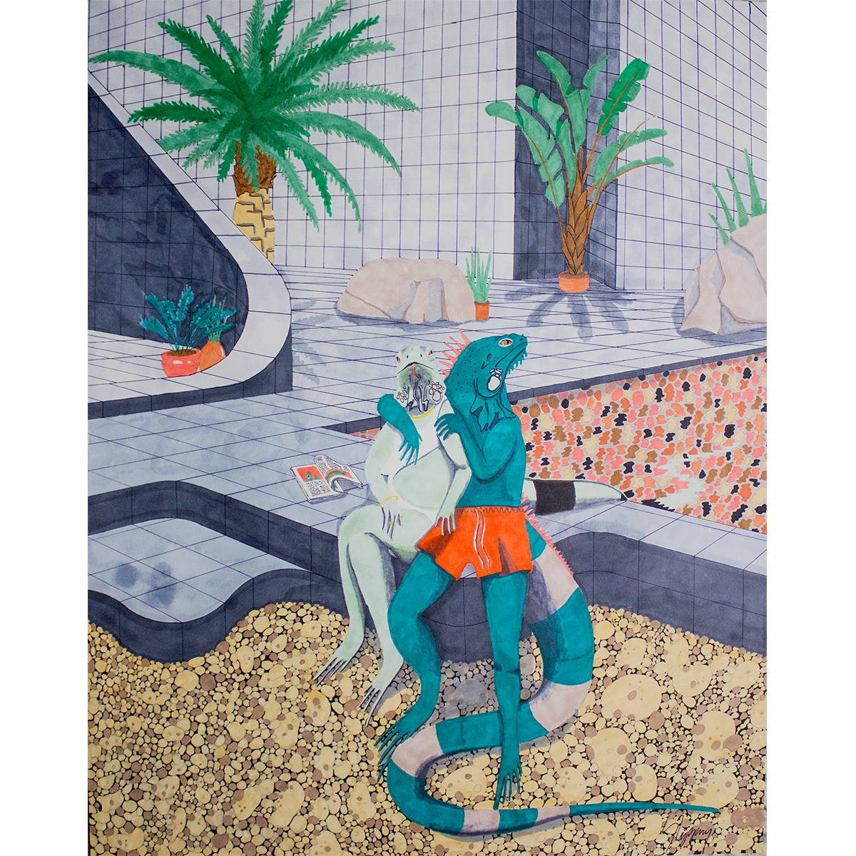 Lizard Couple