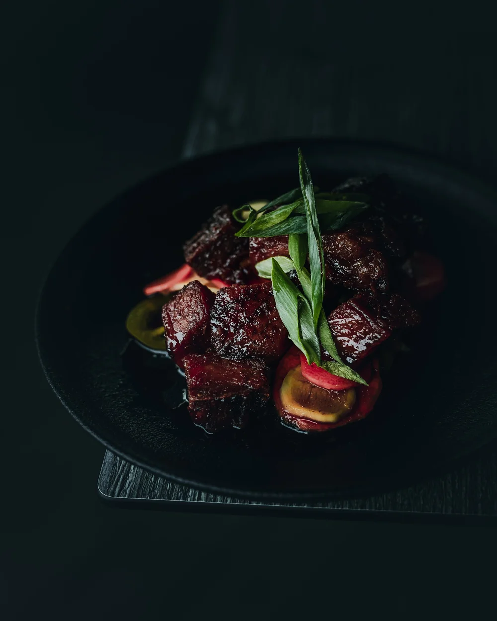 Menu-ready plated dish, Pittsburgh food photography by Ian Jones, ISJDESIGNS