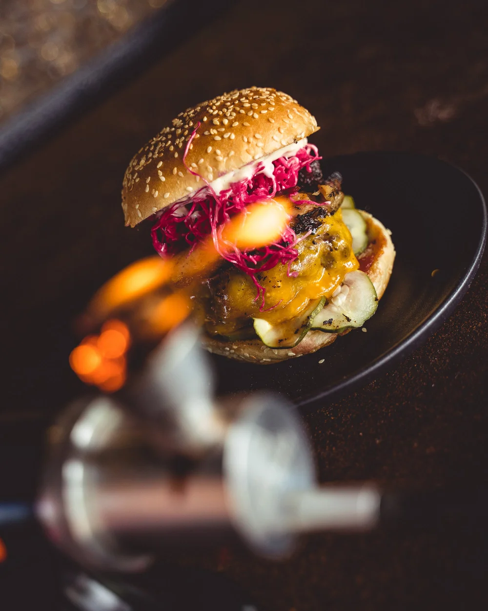 Plated entrée detail, Pittsburgh food photography by Ian Jones, ISJDESIGNS