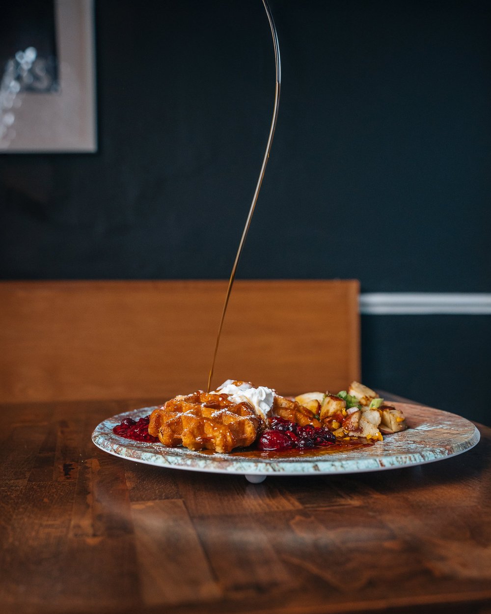 Menu hero plate, Pittsburgh food photography by Ian Jones, ISJDESIGNS