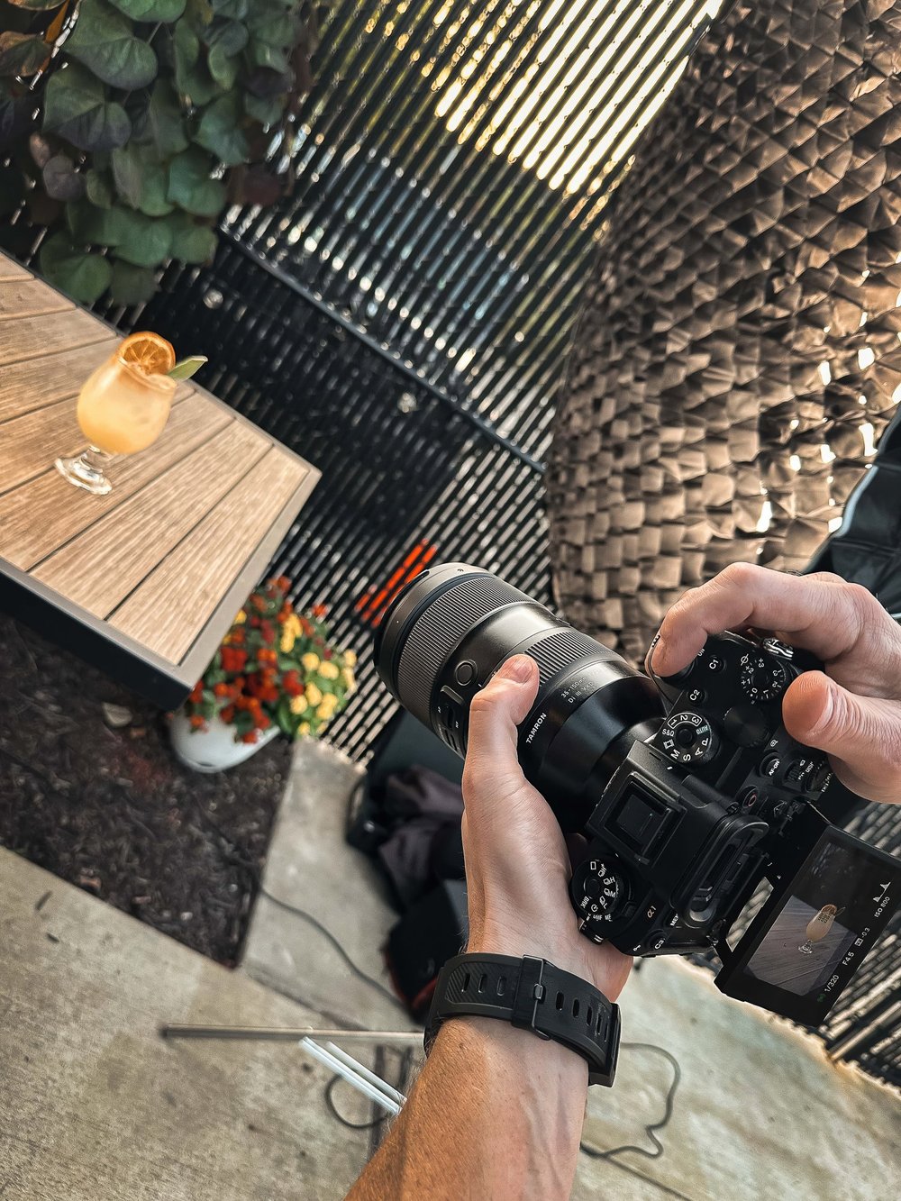 On-location BTS, Pittsburgh food photography by Ian Jones, ISJDESIGNS
