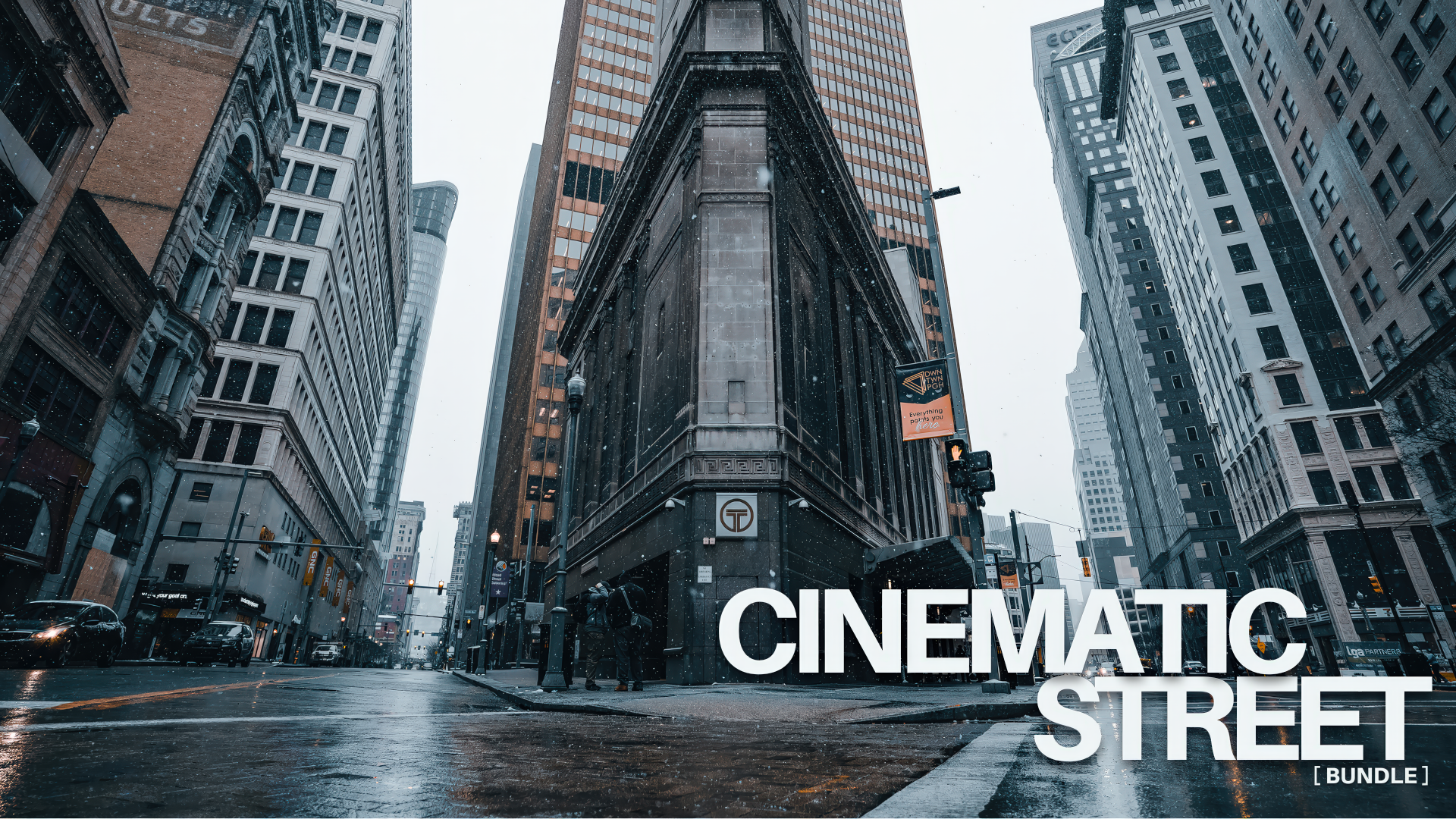 Cold Tones cinematic street photography Lightroom preset bundle – moody dark urban edit by Ian Jones