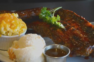 Baby back and beef ribs combo