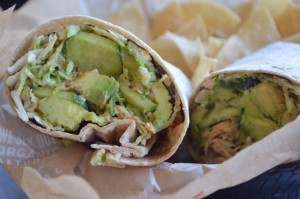Wild Salmon Lite Burrito