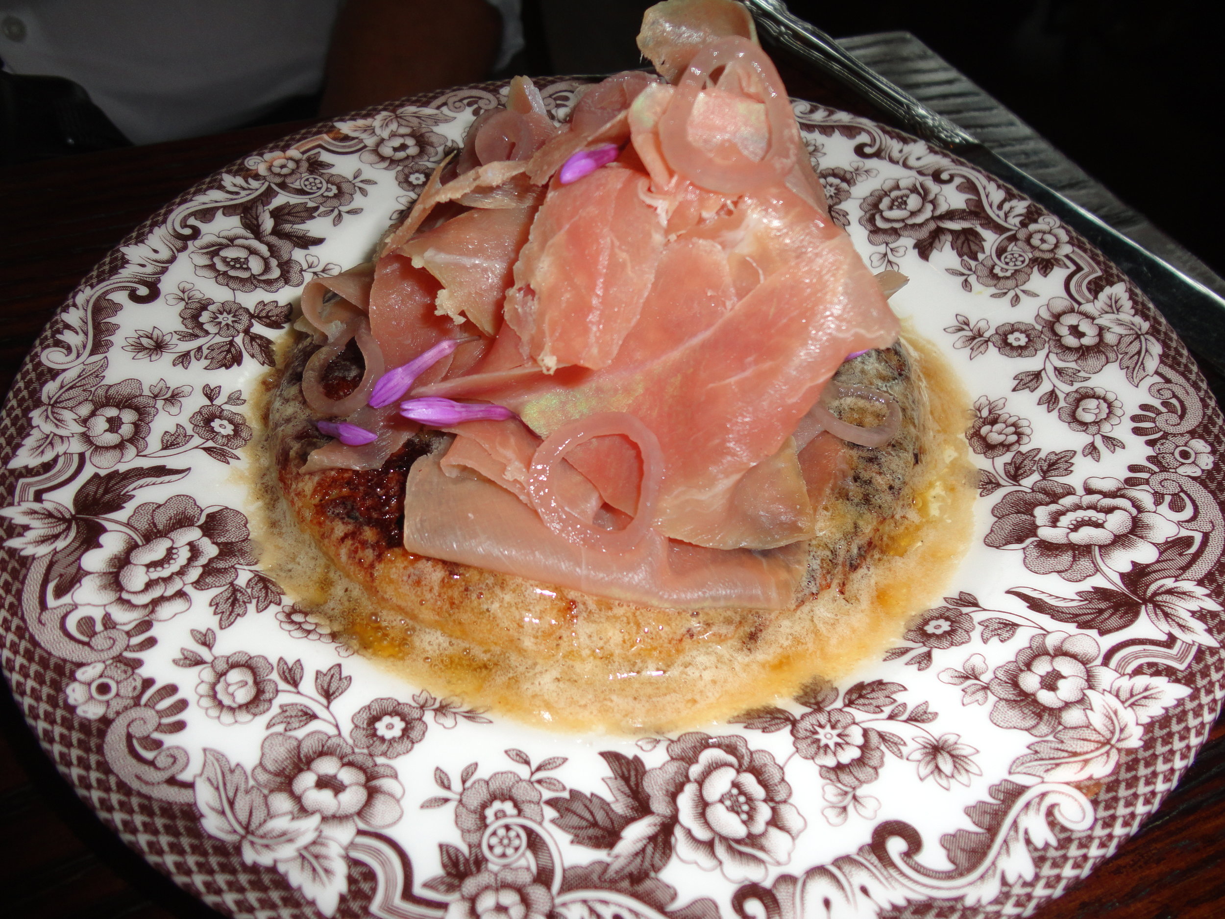 Benton's Ham and Corn Griddle Cake