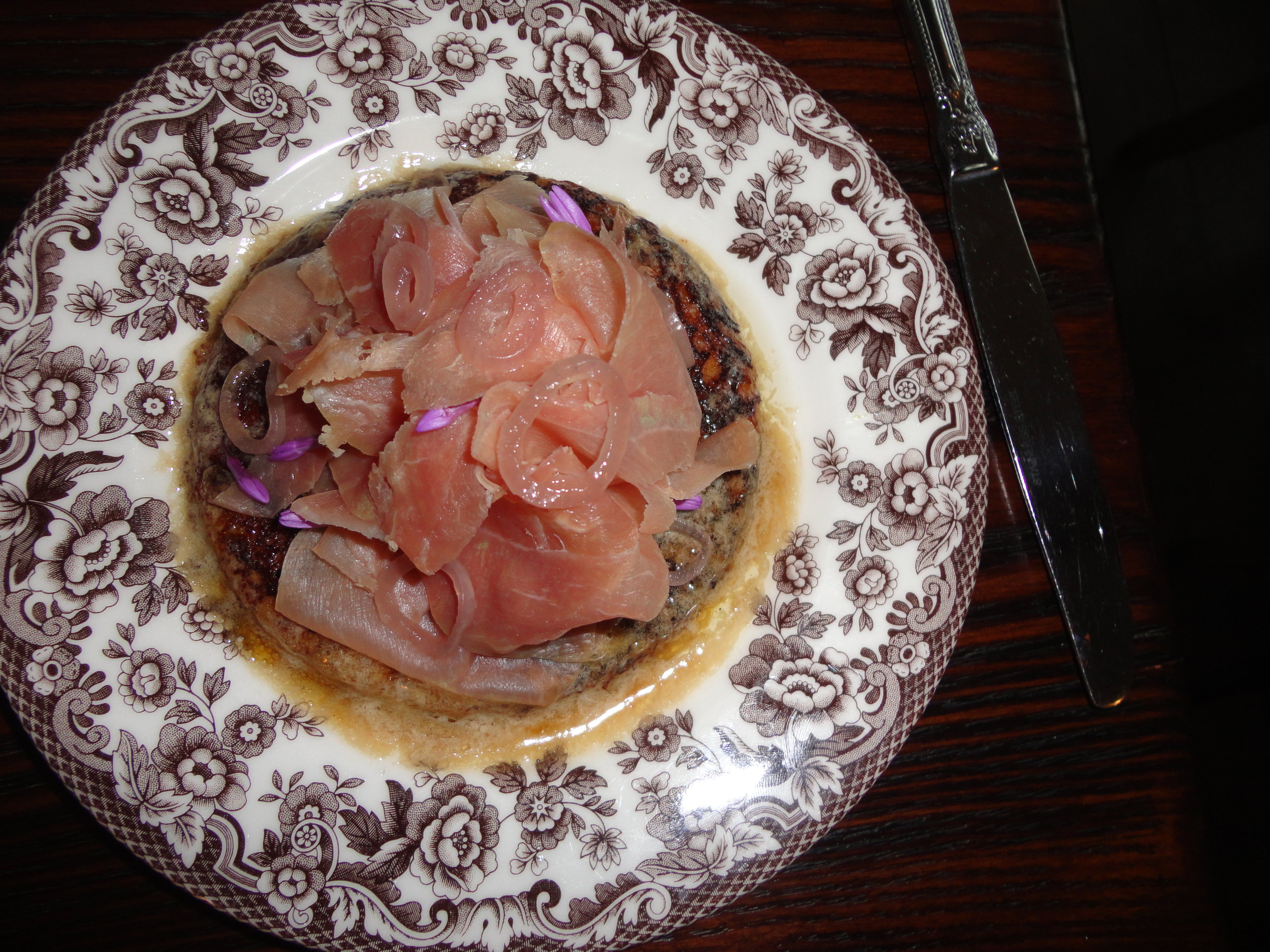 Benton's Ham and Corn Griddle Cake