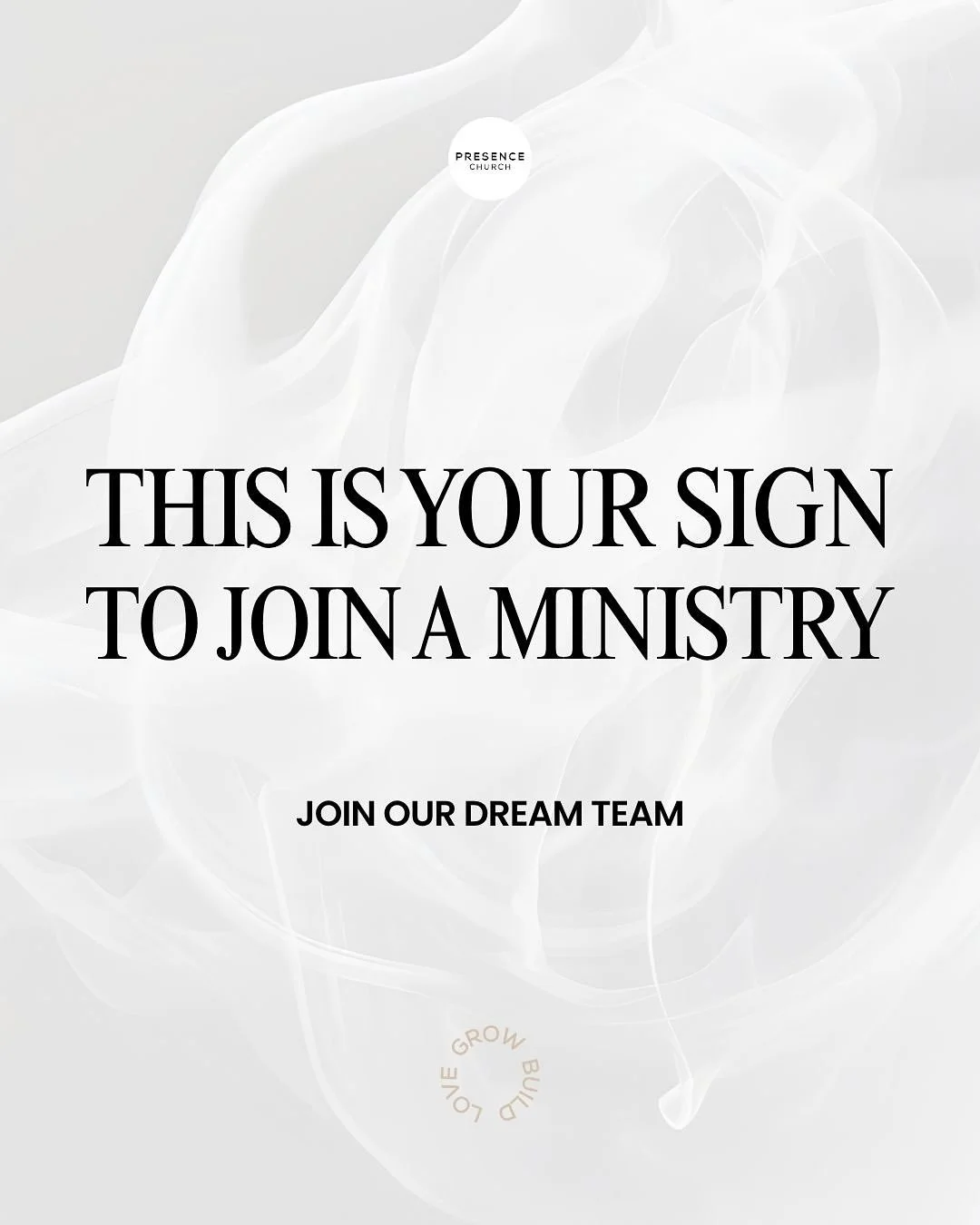 This is your sign to join a ministry!
Find your team. Serve with purpose. Love people. ❤️
Join a ministry today, we&rsquo;ve got a spot waiting for you! 🙌