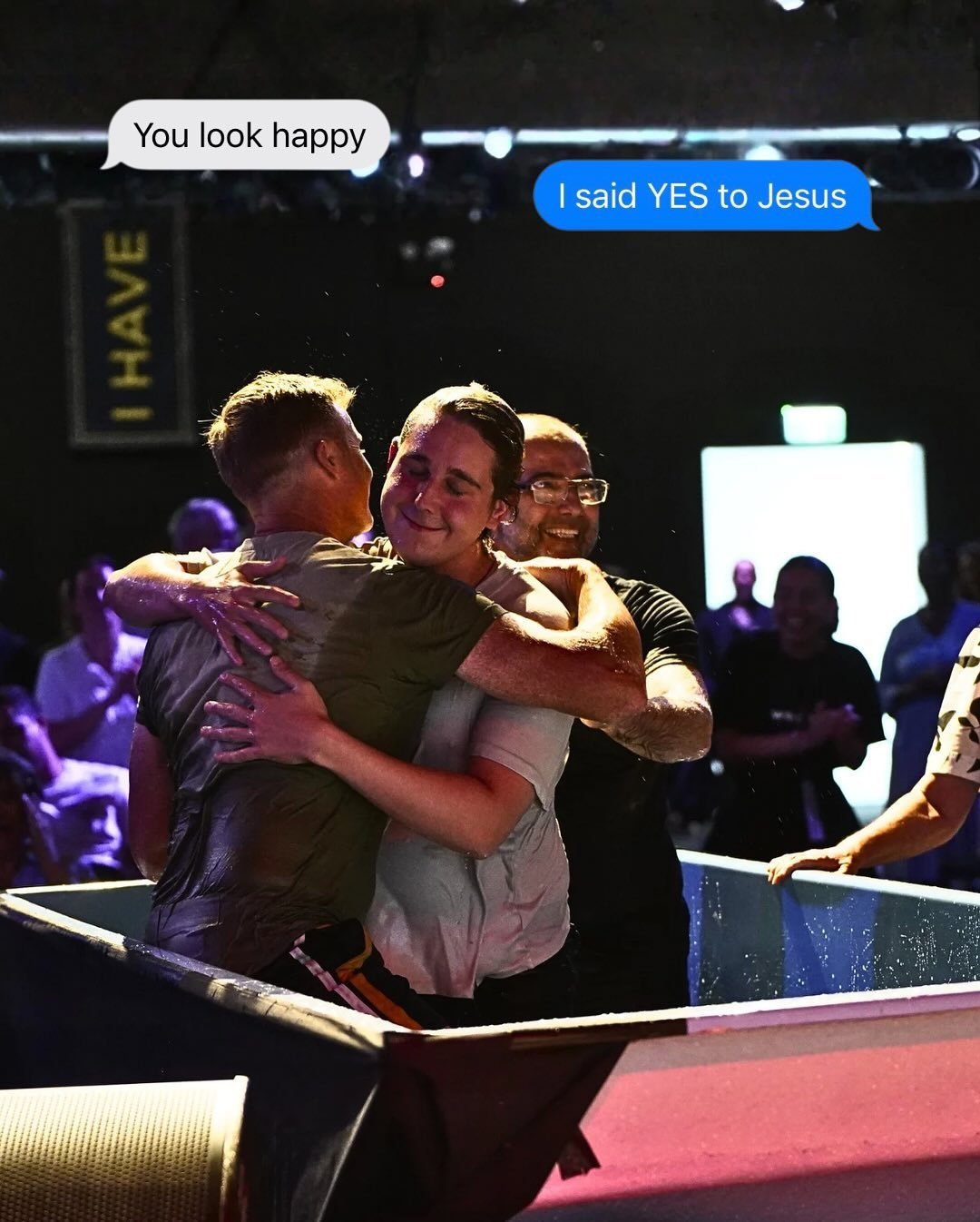 Hearts surrendered. Lives made new. Hope restored. This past Sunday we celebrated baptisms in the water, and what a powerful moment it was! Every person going under that water represented a fresh start, a death to the old and a resurrection to new li