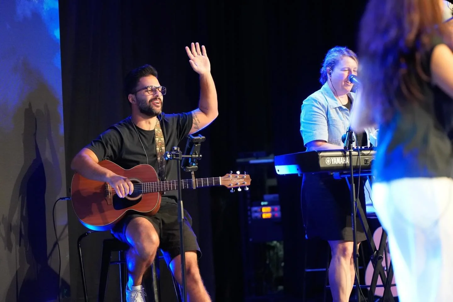 All honor and all glory to Him ✨
There is nothing better than gathering together on Sunday and lifting His name high 🙌
May our hearts stay full of gratitude and our lives reflect His love 🤍

For from Him and through Him and for Him are all things.
