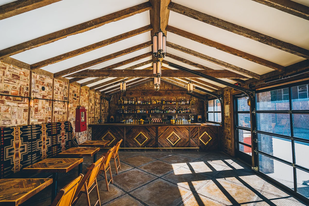 Public House, a restaurant inside Urban Cowboy in Nashville, TN. Photo by Dave Krugman