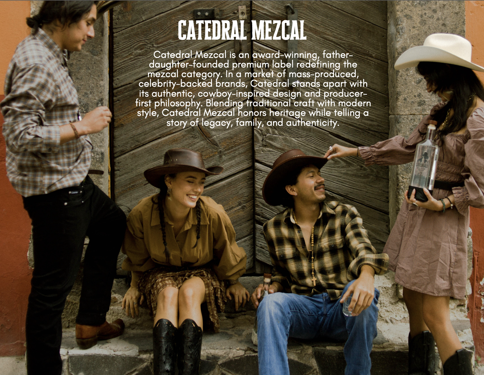 Catedral Mezcal Tasting at Architects Daughter