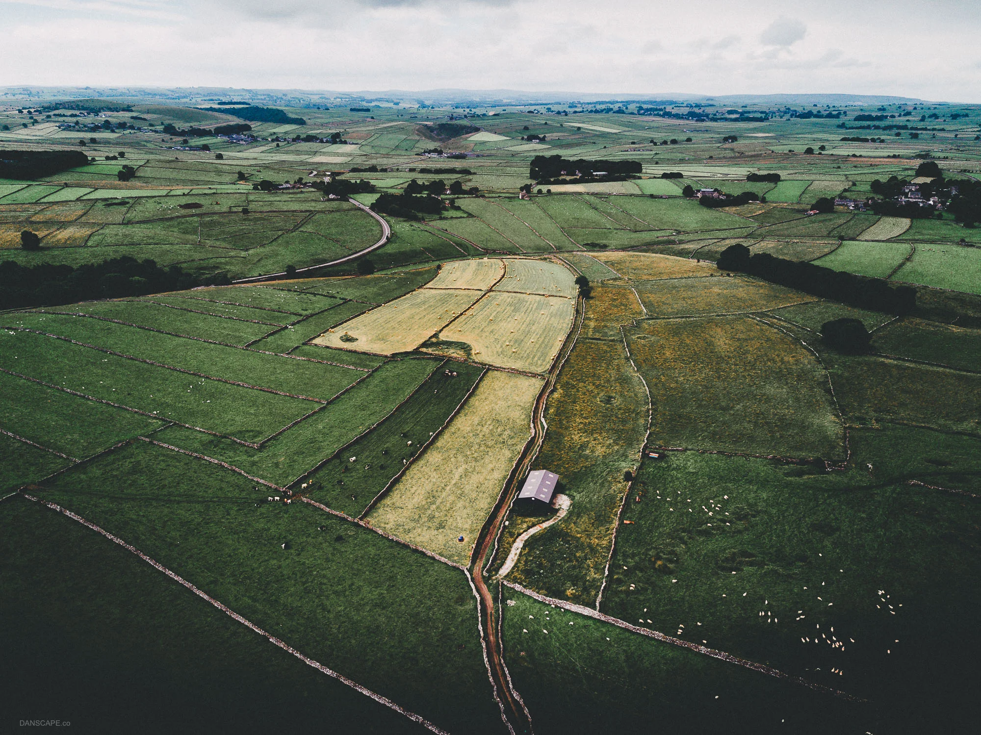 View towards Foolow and Housley