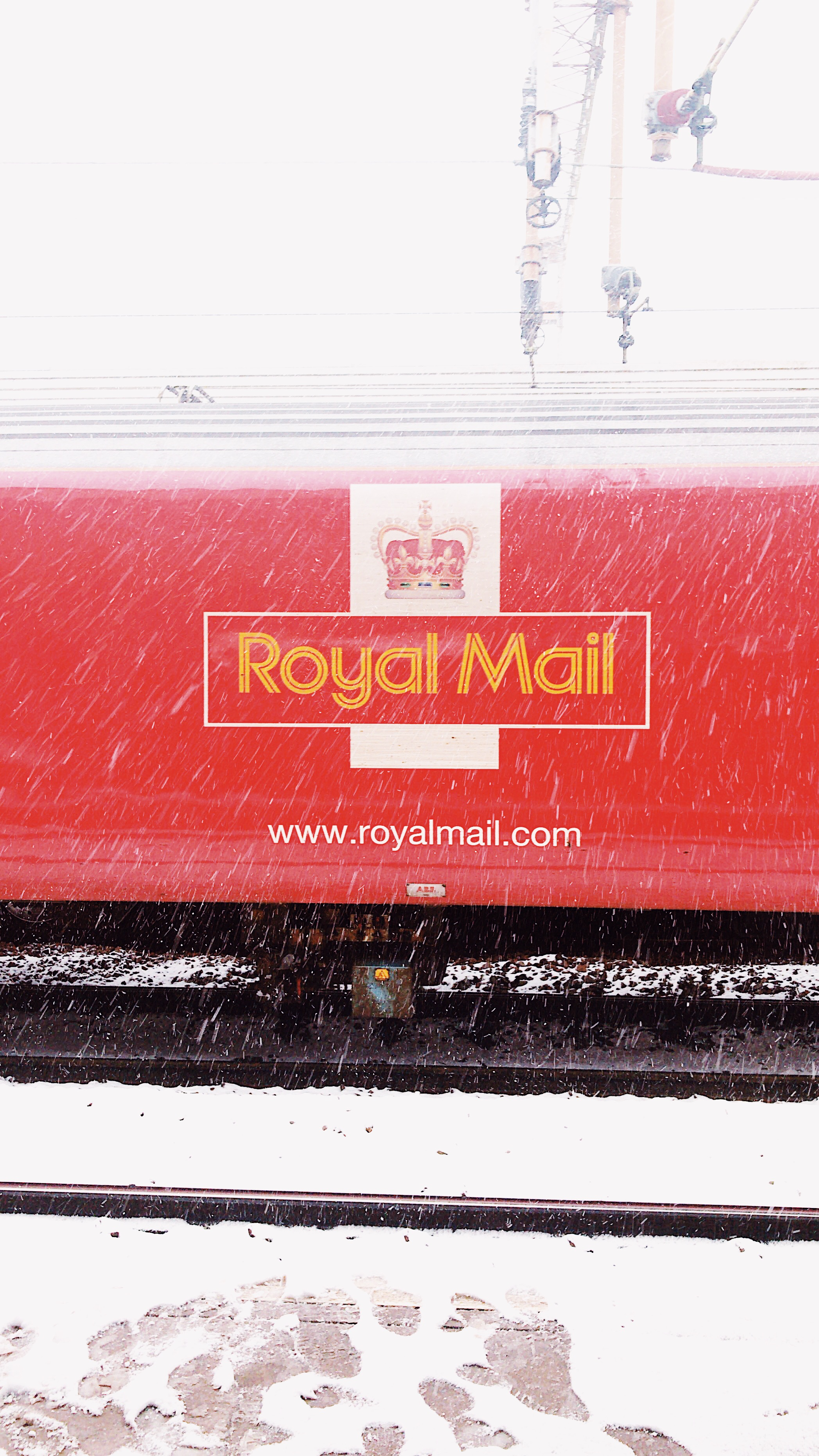 Royal Mail Train at Northampton