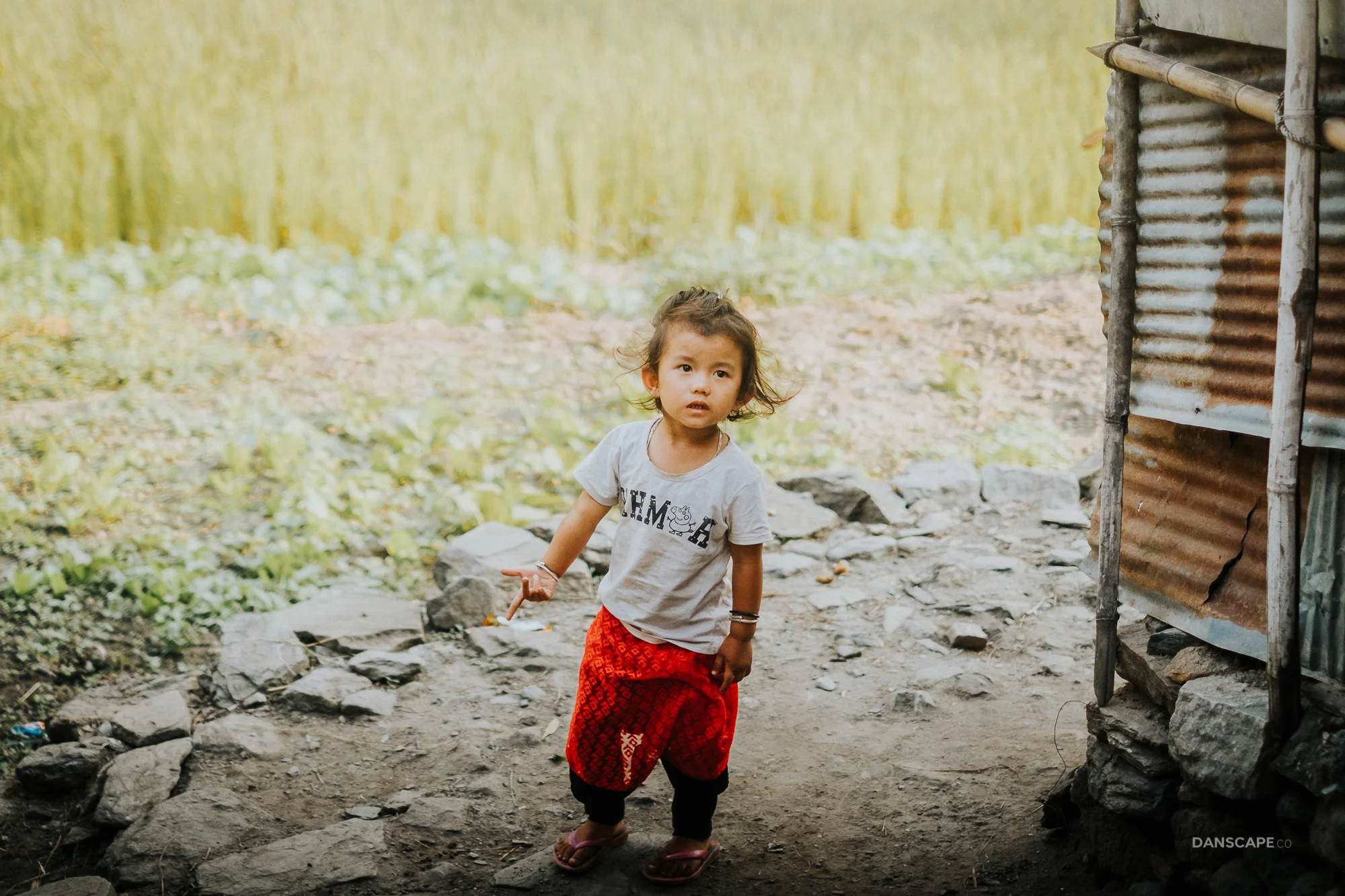 Child in the Village of Bhulbhule