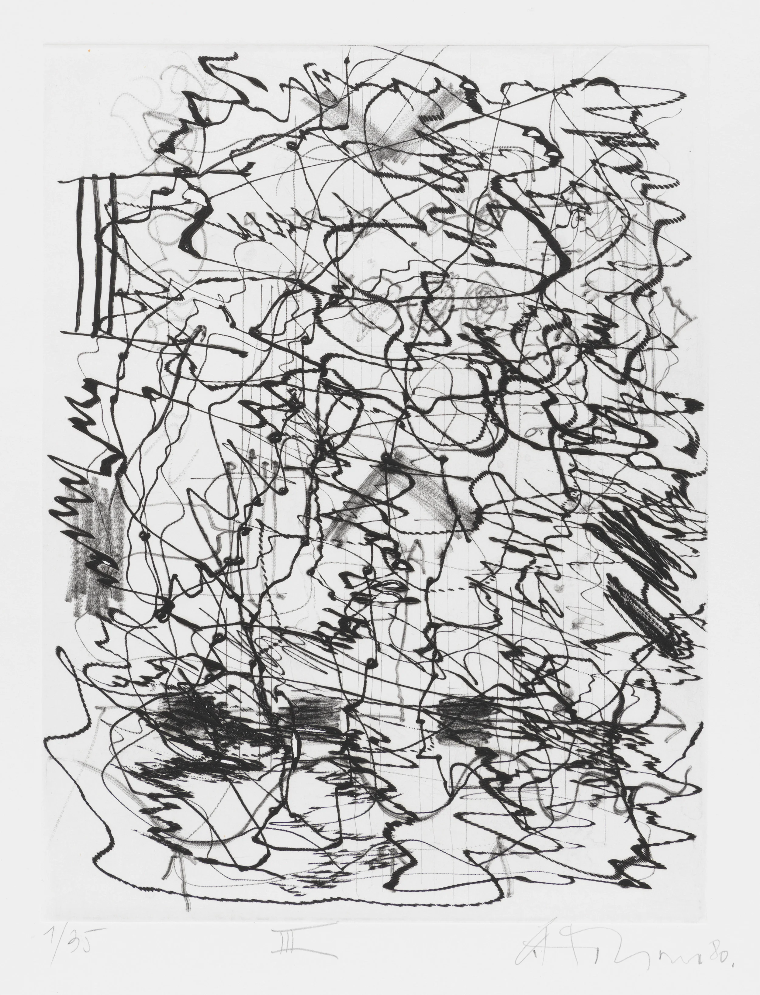  III Radierung. 1980. 