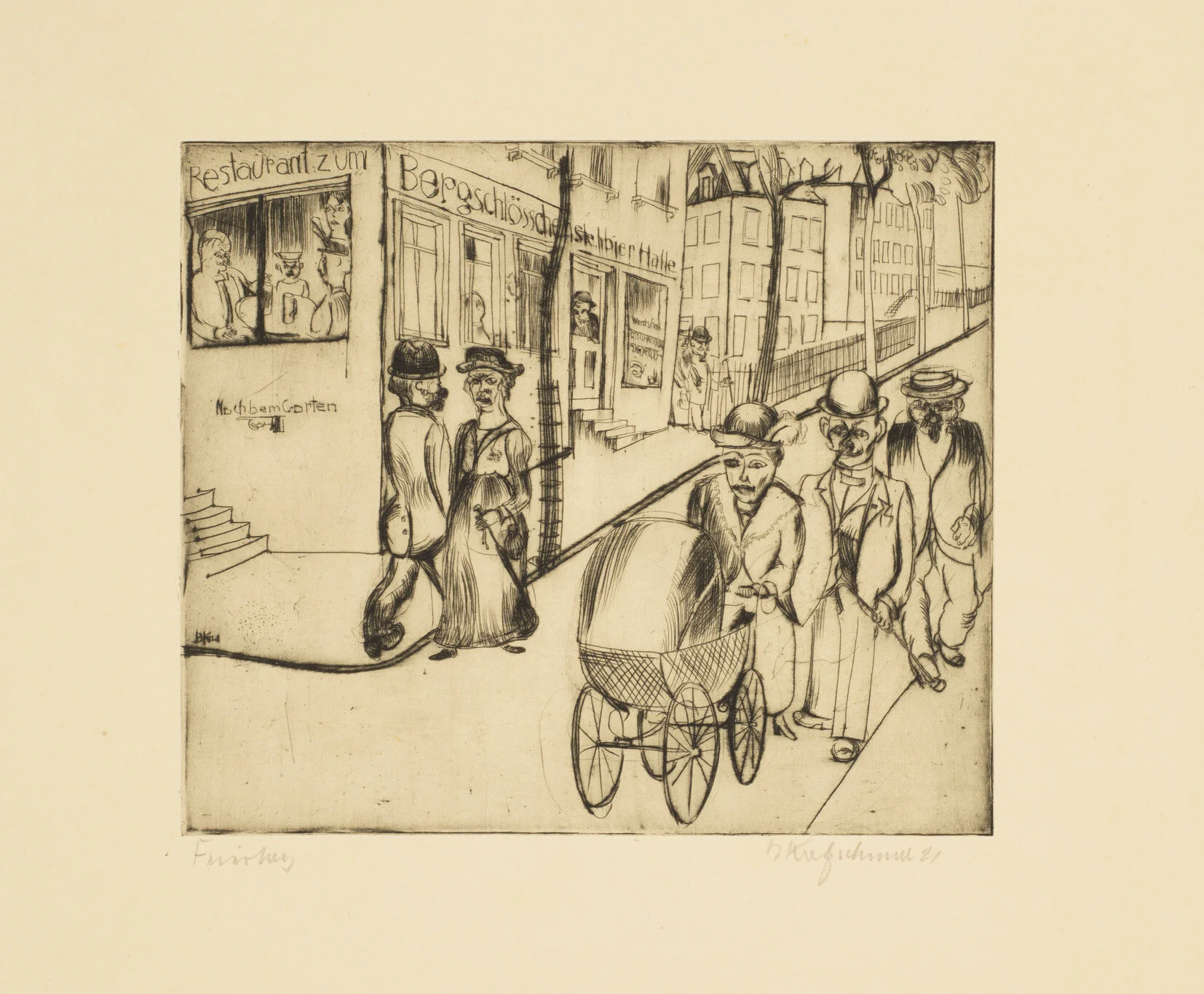 FEIERTAG IN L. Schmidt R 100 244 x 287 mm (434 x 496 mm)