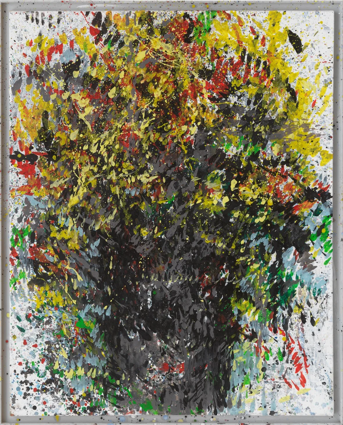   HERBST  Oil on canvas. 2009. On the reverse signed, dated, titled and inscribed. 100 × 80 cm 