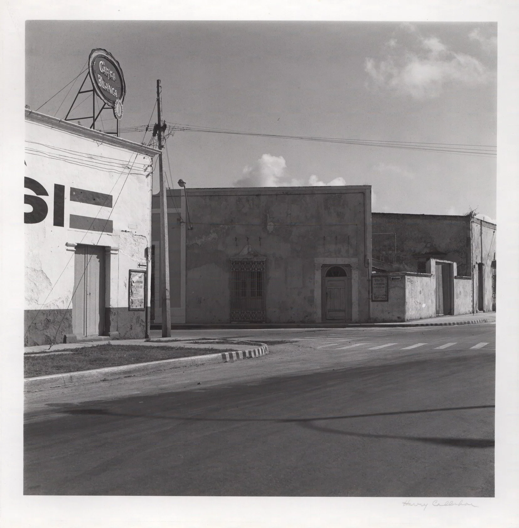   CAMPECHE  Gelatin silver print. 1971. Signed. 230 × 229 mm (352 × 278 mm) 