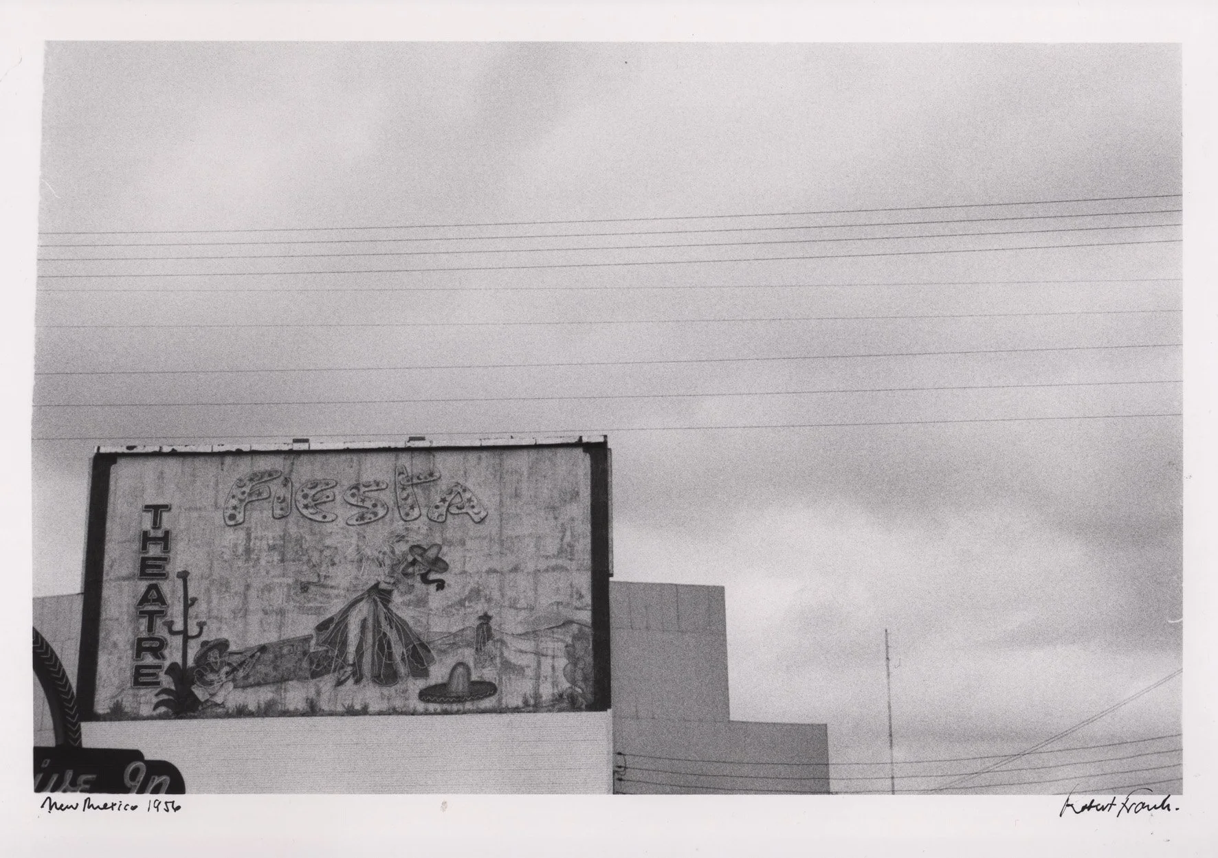   NEW MEXICO  Gelatin silver print. 1956. Printed later. Signed, titled and dated. 210 x 318 mm (278 x 352 mm)  