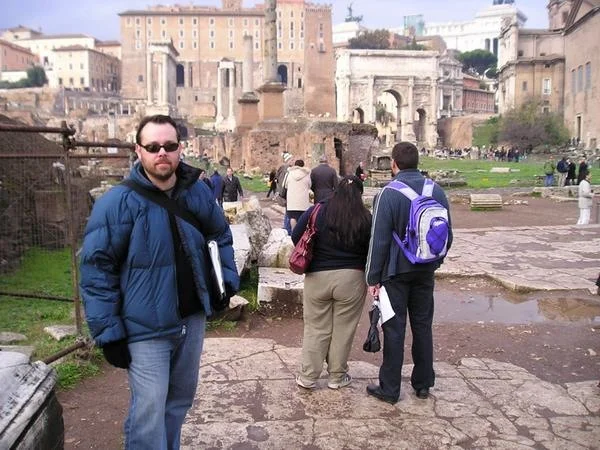 Scouting in Rome, Italy. 2007