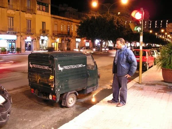 Delivery "van" somewhere in Southern Italy, 2007